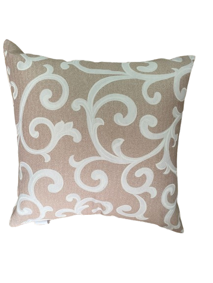 Fundas de Cojines Poliéster estampado nude