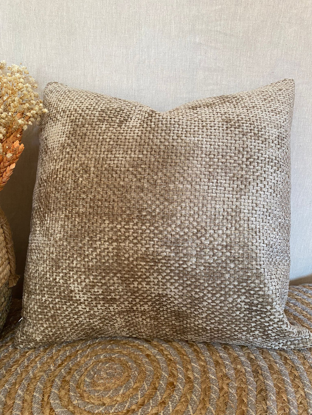 Fundas de cojines de chenilla super suave