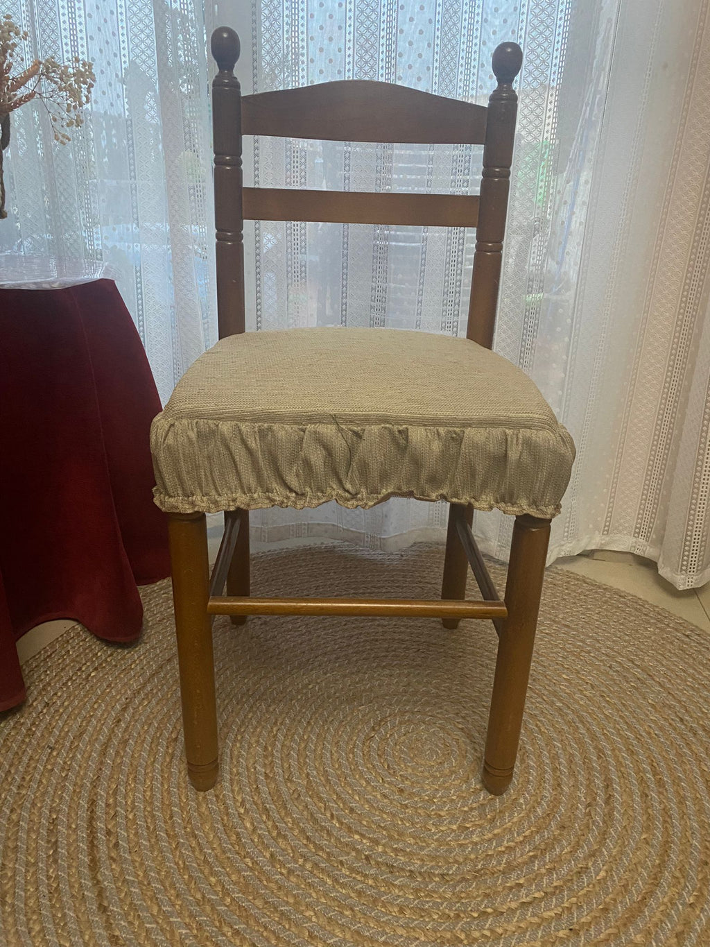 Asientos de silla de cocina ajustable y acolchado