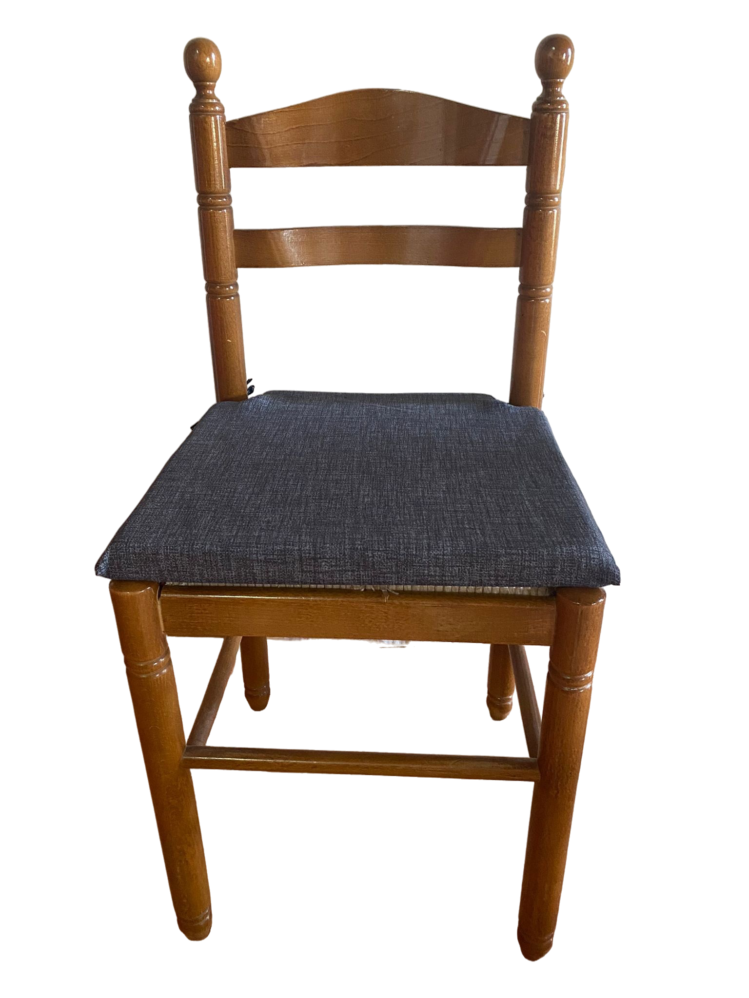 Asiento para silla de cocina con cintas , Fabricado en España