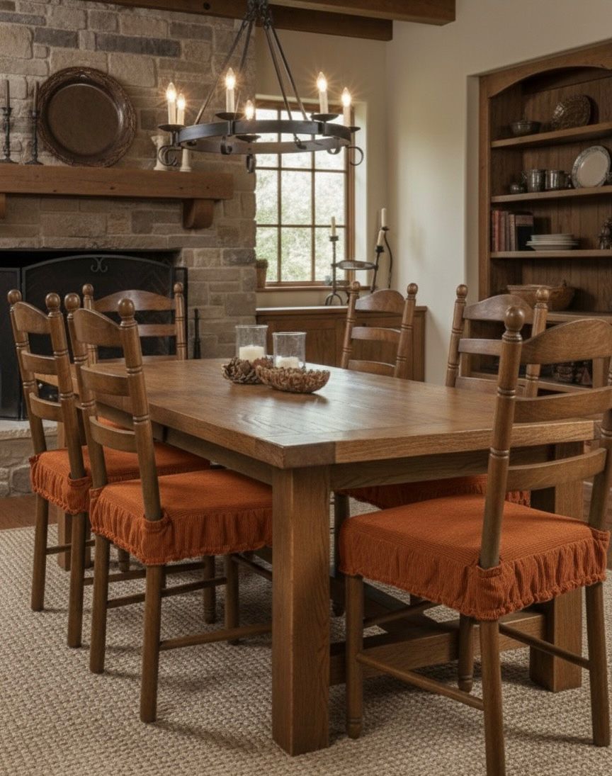 Asientos de silla de cocina ajustable y acolchado