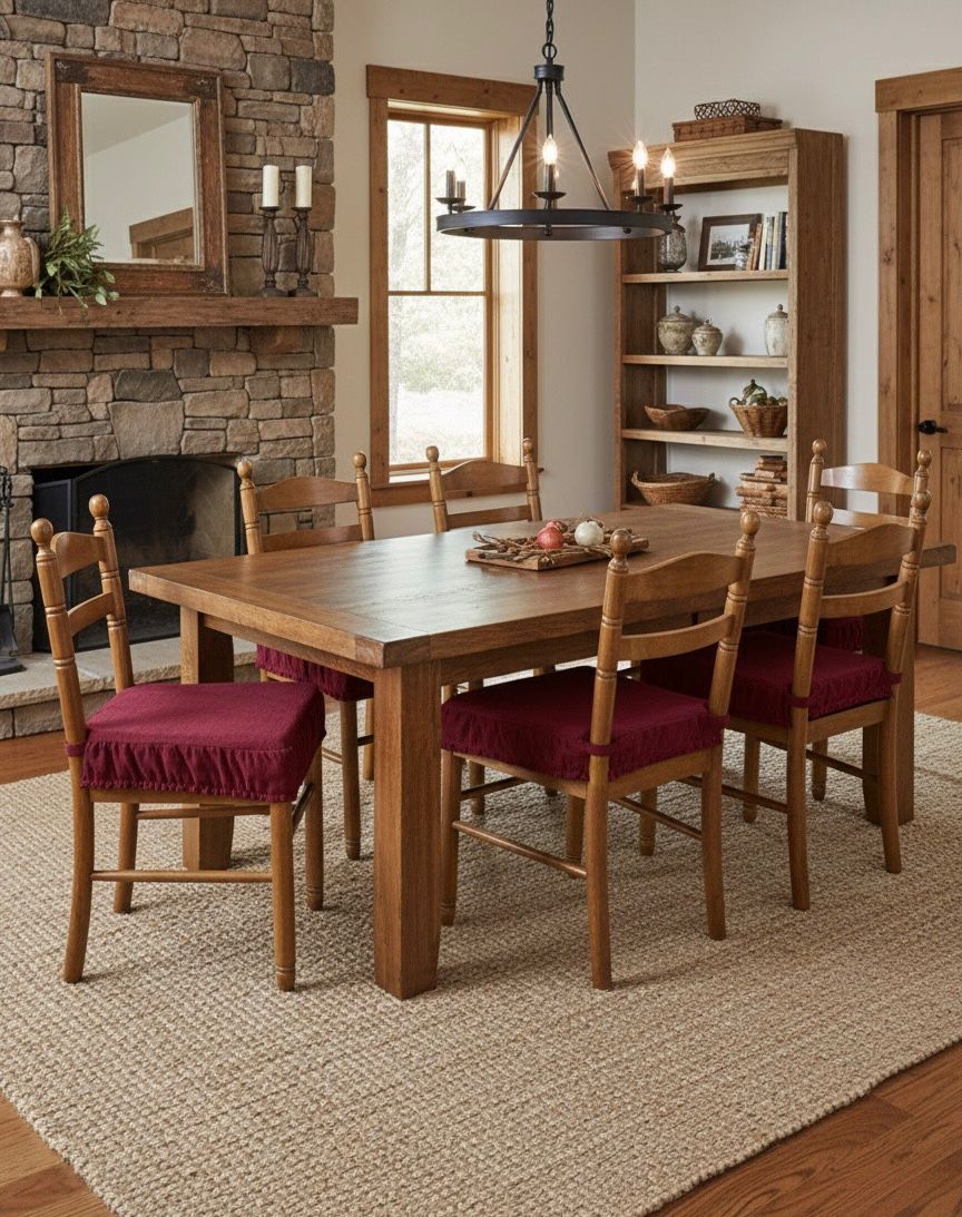 Asientos de silla de cocina ajustable y acolchado