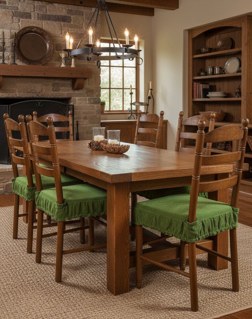 Asientos de silla de cocina ajustable y acolchado