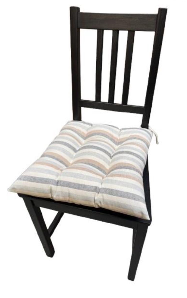 Asientos para silla de interior y exterior ACOLCHADOS A RALLAS