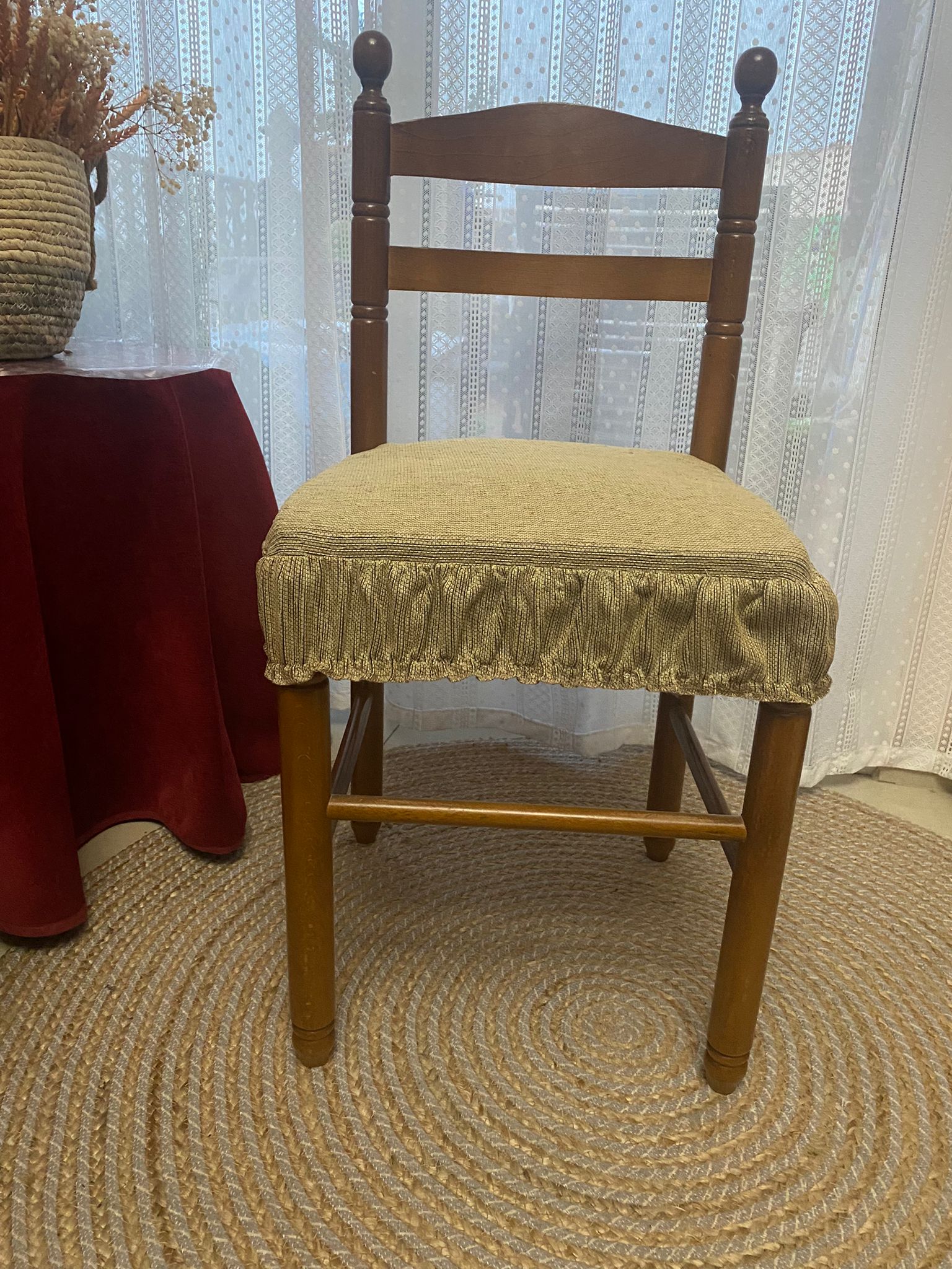 Asientos de silla de cocina ajustable y acolchado